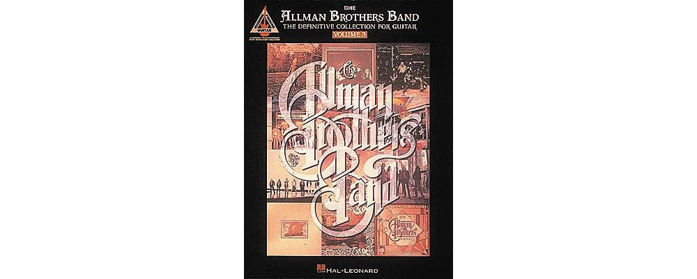 The Allman Brothers Band: The Definitive Collection For Guitar, Vol. 3,New