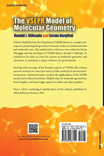 The VSEPR Model of Molecular Geometry (Dover Books on Chemistry),Used