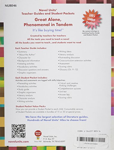 Night  Teacher Guide by Novel Units,Used