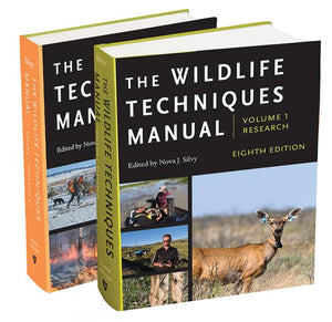 The Wildlife Techniques Manual: Volume 1: Research. Volume 2: Management. (Volumes 1 and 2),Used