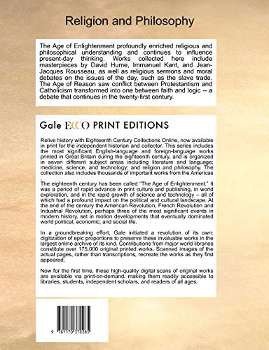 Observations on the Conversion and Apostleship of Saint Paul, in a Letter to Gilbert West, Esq. by the Right Honourable George, ,New