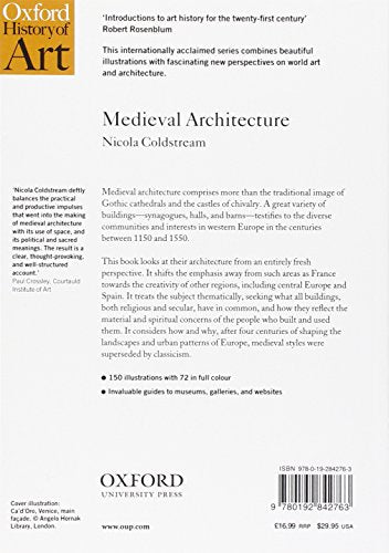 Medieval Architecture (Oxford History of Art),Used