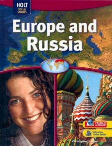 Europe and Russia, Grades 68 World Regions: Holt Mcdougal World Regions,Used