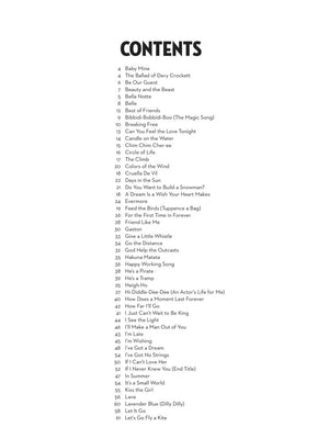 101 Disney Songs for Viola,New