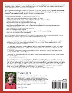 Secrets to Successful Events Resource Guide: 42+ EasyToUse Forms and Tools to Save You Time and Money,Used