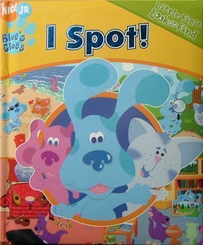 Blue's Clues I Spot! Nick Jr, First Look and Find,Used