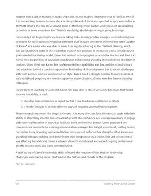 Inspiring Professional Growth: Empowering Strategies to Lead, Motivate, and Engage Early Childhood Teachers,Used