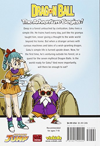 Dragon Ball: Chapter Book, Vol. 1: The Adventure Begins! (1) (Dragon Ball: Chapter Books),New