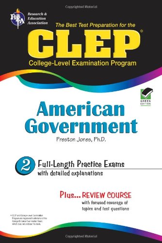 CLEP American Government (REA) (CLEP Test Preparation),Used