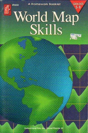 World Map Skills, Grade 58,Used