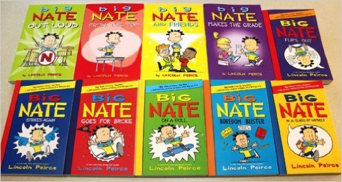 Big Nate 10 Book Collection Set Lincoln Peirce,Used