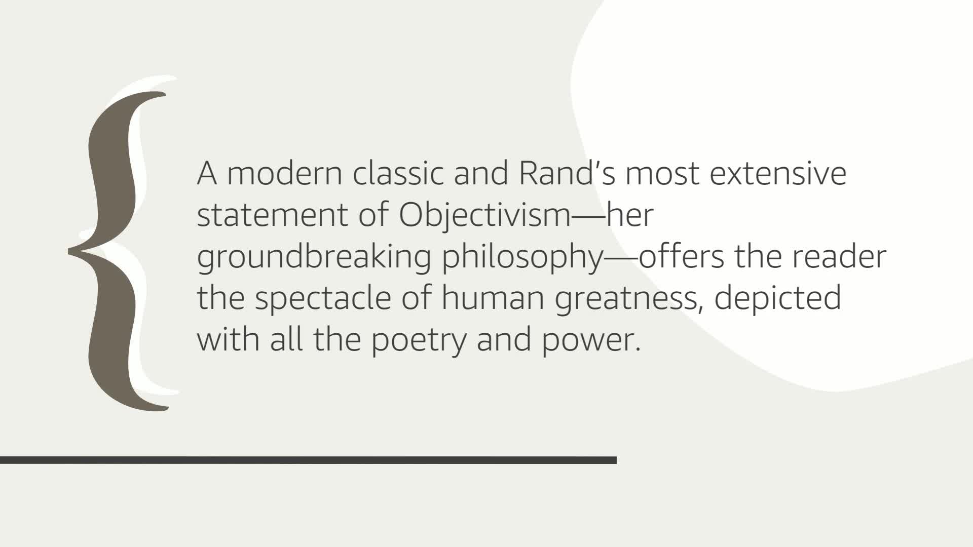 Atlas Shrugged (Centennial Ed.),New