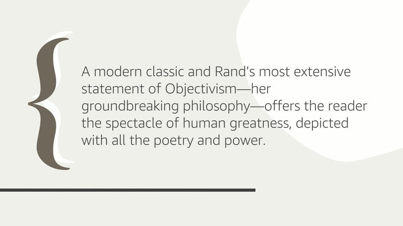 Atlas Shrugged (Centennial Ed.),Used