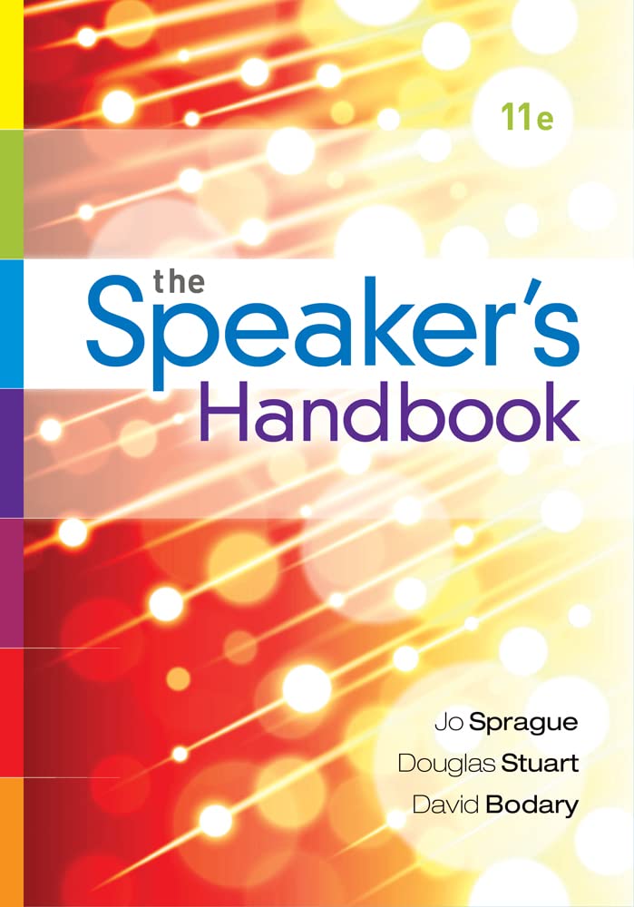 The Speaker's Handbook, Spiral bound Version,Used