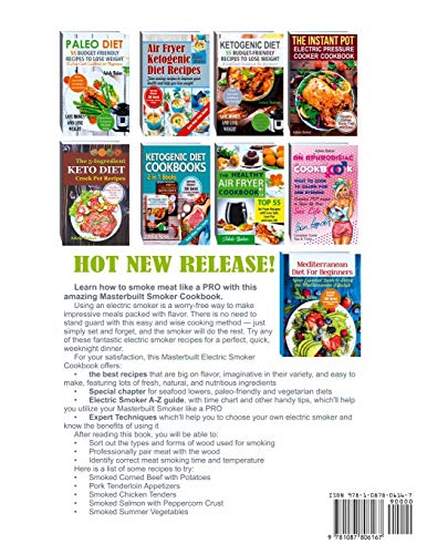 Masterbuilt Smoker Cookbook: The Best Electric Smoker Recipes and Technique for Easy and Delicious BBQ,Used