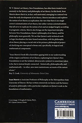 Quine, New Foundations, and the Philosophy of Set Theory,Used