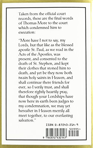 English Prayers and Treatise on the Holy Eucharist by Sir Thomas More,Used