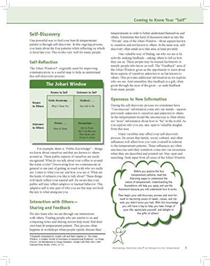 Understanding Yourself And Others: An Introduction To The 4 Temperaments4.0-used