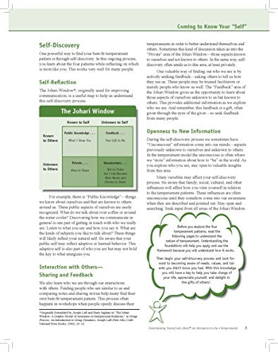 Understanding Yourself And Others: An Introduction To The 4 Temperaments4.0-used