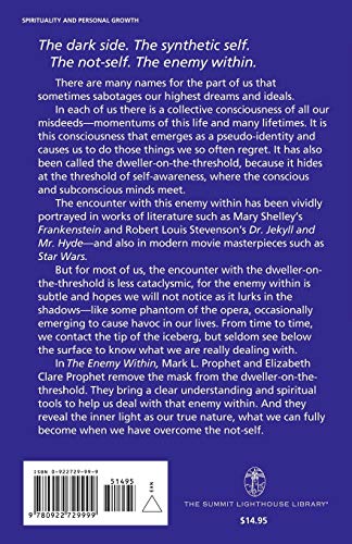 The Enemy Within: Encountering And Conquering The Dark Side,Used