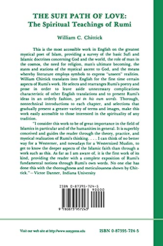 The Sufi Path of Love: The Spiritual Teachings of Rumi (Islam),Used