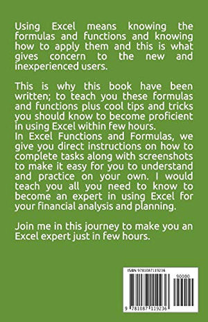 EXCEL FUNCTIONS AND FORMULAS: Shortcuts, Formulas and Functions for Business Modeling and Financial Analysis,Used
