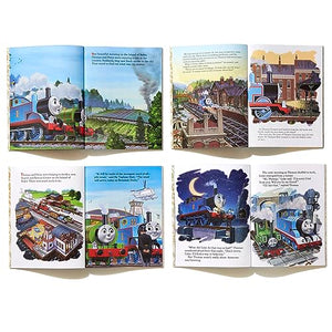 Thomas & Friends Little Golden Book Library (Thomas & Friends): Thomas and the Great Discovery; Hero of the Rails; Misty Island ,Used