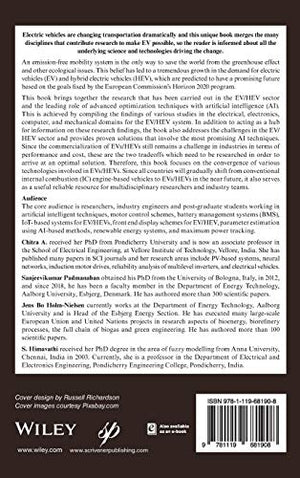 Artificial Intelligent Techniques for Electric and Hybrid Electric Vehicles,Used