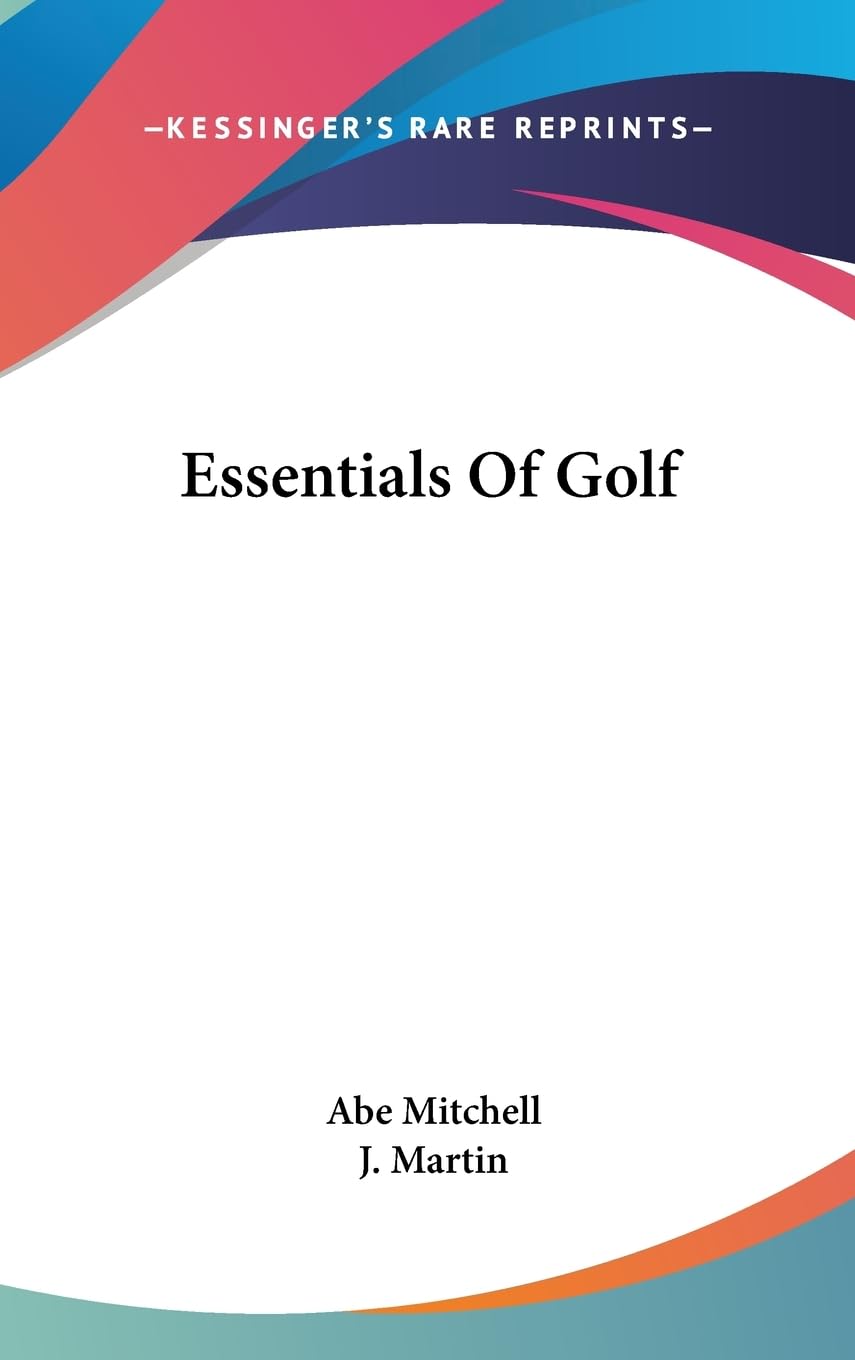 Essentials Of Golf,Used