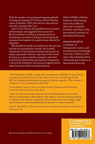The Cambridge Handbook of Intercultural Training (Cambridge Handbooks in Psychology),Used