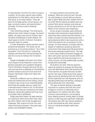 Practical Strategies for Supporting Young Learners with Autism Spectrum Disorder,Used