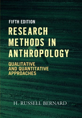 RESEARCH METHODS IN ANTHROPOLOGY 5ED: Qualitative And Quantitative Approaches,Used