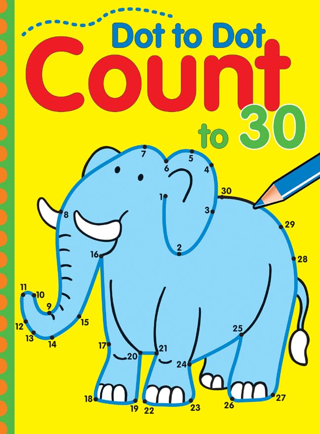 Dot to Dot Count to 30 (Volume 5) (Dot to Dot Counting),Used