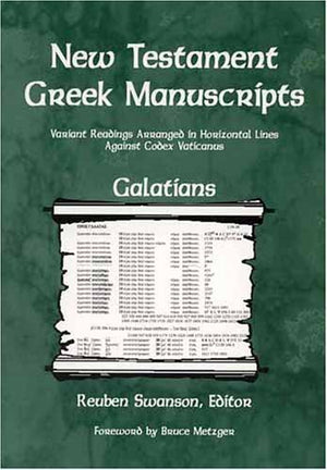 New Testament Greek Manuscripts  Galatians,New