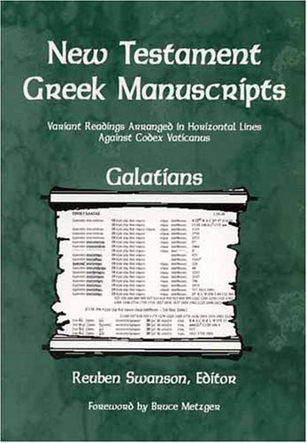New Testament Greek Manuscripts  Galatians,New