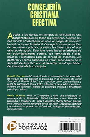 Consejera cristiana efectiva (Spanish Edition),Used