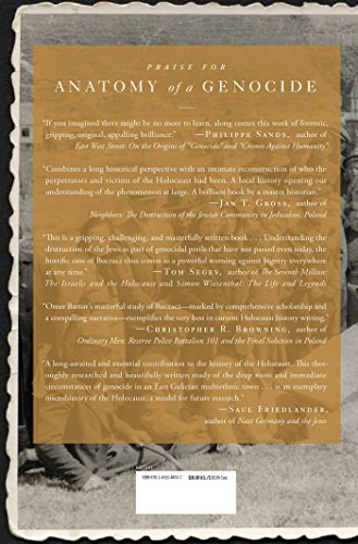 Anatomy Of A Genocide: The Life And Death Of A Town Called Buczacz