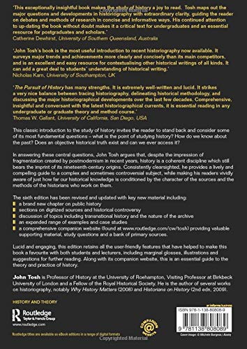 The Pursuit of History: Aims, methods and new directions in the study of history,New