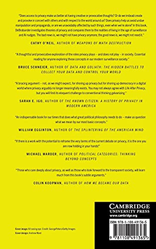 Life after Privacy: Reclaiming Democracy in a Surveillance Society,Used