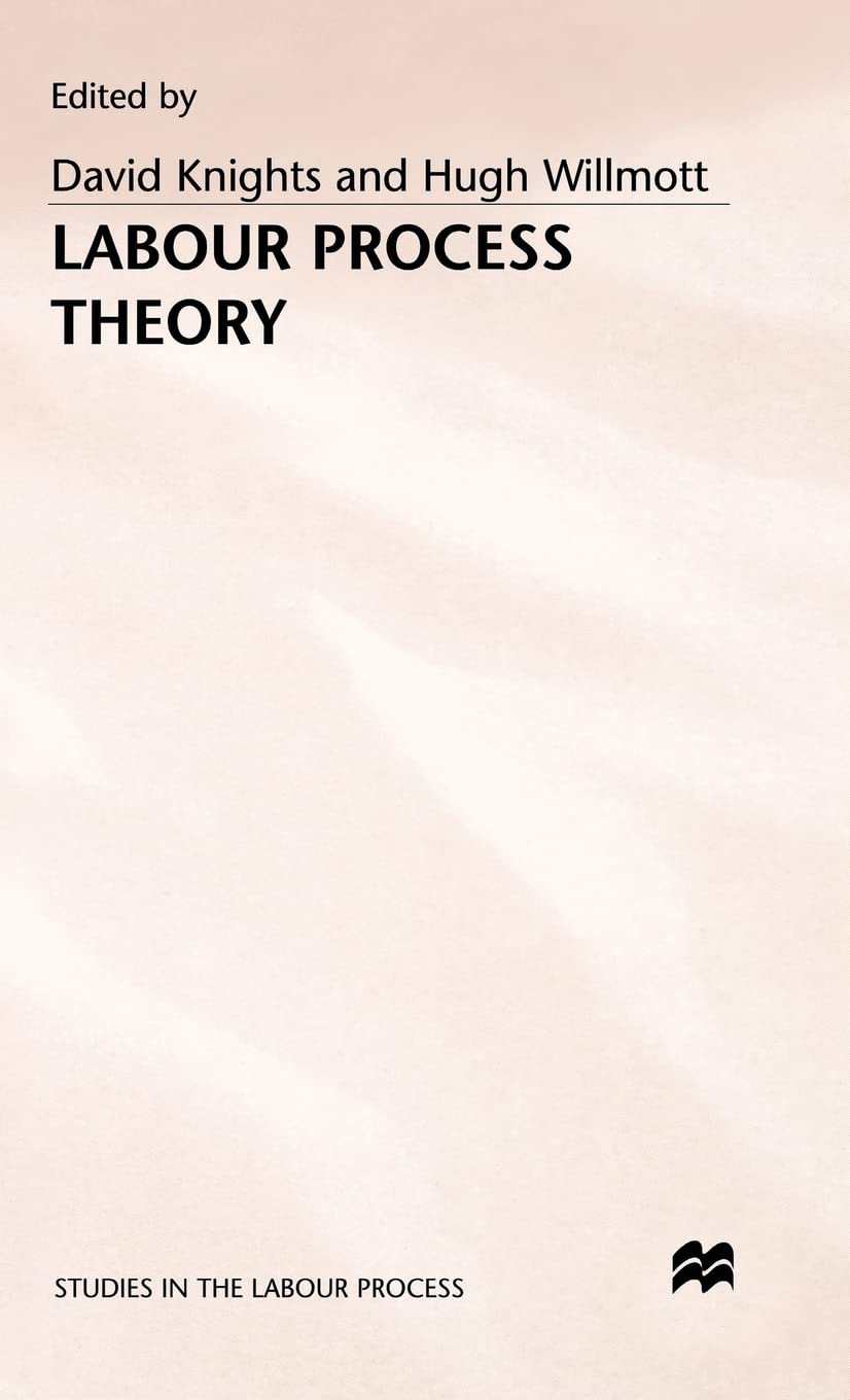 Labour Process Theory (Studies in the Labour Process),Used