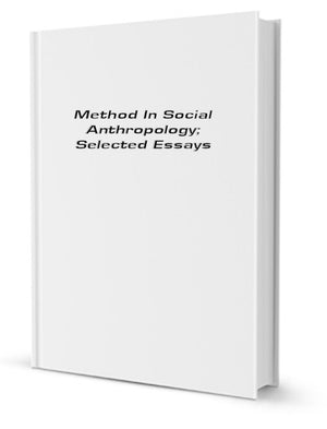 Method in Social Anthropology,Used
