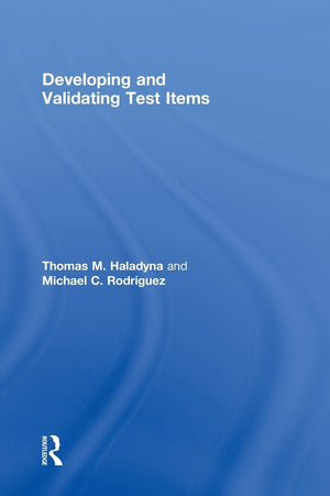 Developing and Validating Test Items,Used
