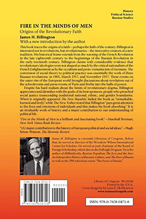 Fire in the Minds of Men: Origins of the Revolutionary Faith,New