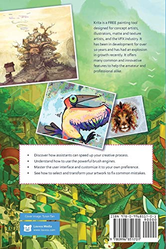 Digital Painting with KRITA 2.9: Learn All of the Tools to Create Your Next Masterpiece,Used