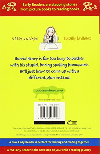 Horrid Henry's Homework: Book 23 (Horrid Henry Early Reader),Used