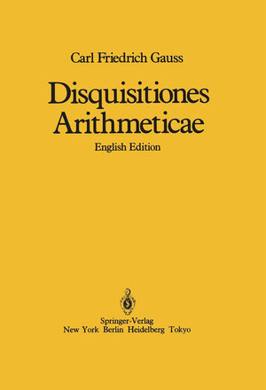 Disquisitiones Arithmeticae,New