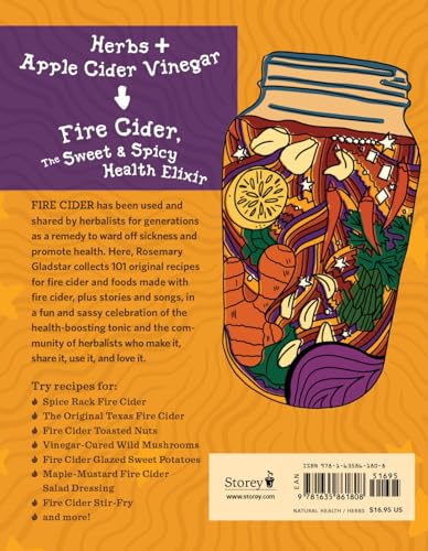 Fire Cider!: 101 Zesty Recipes For Healthboosting Remedies Made With Apple Cider Vinegar