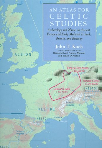 An Atlas for Celtic Studies: Archaeology and Names in Ancient Europe and Early Medieval Ireland, Britain and Brittany (Celtic St,Used