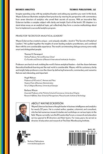 Secrets of Analytical Leaders: Insights from Information Insiders,Used