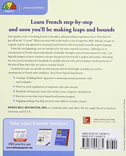 McGraw-Hill Education Easy French Step-by-Step Language Guide